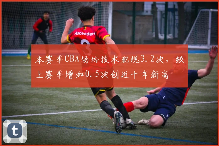 本赛季CBA场均技术犯规3.2次，较上赛季增加0.5次创近十年新高